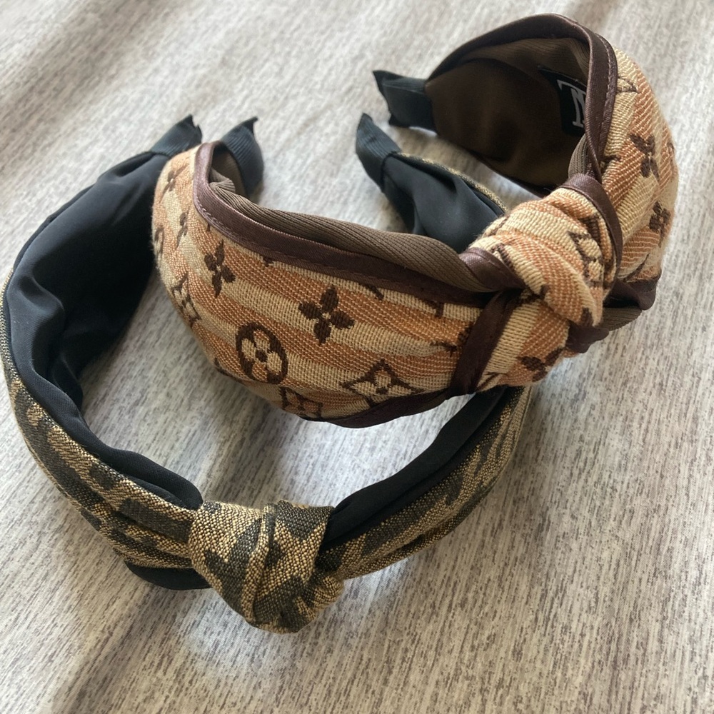 Brown and Black Designer Headbands